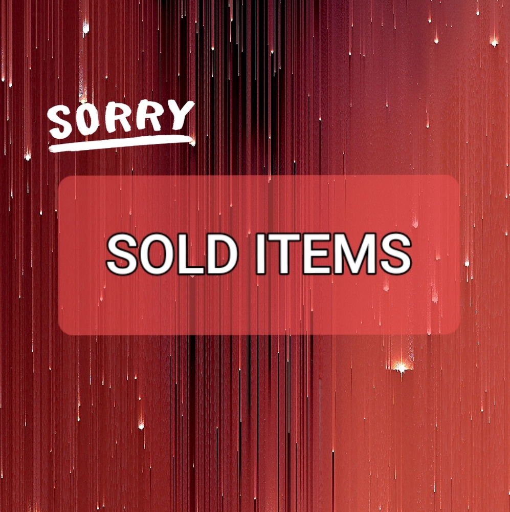Sold items